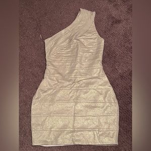 Express Gold Dress Never Worn!